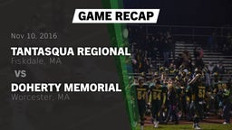 Recap: Tantasqua Regional  vs. Doherty Memorial  2016