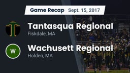 Recap: Tantasqua Regional  vs. Wachusett Regional  2017