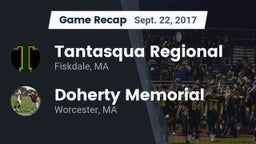 Recap: Tantasqua Regional  vs. Doherty Memorial  2017