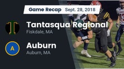 Recap: Tantasqua Regional  vs. Auburn  2018