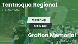 Matchup: Tantasqua Regional vs. Grafton Memorial  2018