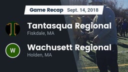 Recap: Tantasqua Regional  vs. Wachusett Regional  2018