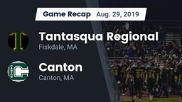 Recap: Tantasqua Regional  vs. Canton   2019