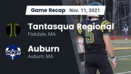 Recap: Tantasqua Regional  vs. Auburn  2021