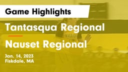 Tantasqua Regional  vs Nauset Regional  Game Highlights - Jan. 14, 2023