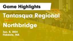 Tantasqua Regional  vs Northbridge  Game Highlights - Jan. 8, 2024