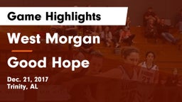 West Morgan  vs Good Hope  Game Highlights - Dec. 21, 2017