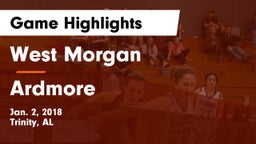 West Morgan  vs Ardmore  Game Highlights - Jan. 2, 2018