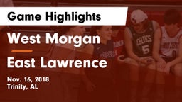 West Morgan  vs East Lawrence  Game Highlights - Nov. 16, 2018