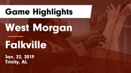 West Morgan  vs Falkville Game Highlights - Jan. 22, 2019