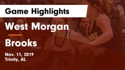 West Morgan  vs Brooks  Game Highlights - Nov. 11, 2019