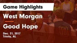 West Morgan  vs Good Hope  Game Highlights - Dec. 21, 2017