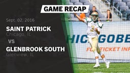 Recap: Saint Patrick  vs. Glenbrook South  2016