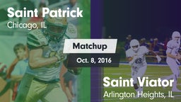Matchup: Saint Patrick High vs. Saint Viator  2016