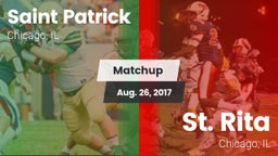 Matchup: Saint Patrick High vs. St. Rita  2017