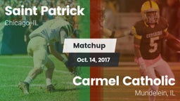 Matchup: Saint Patrick High vs. Carmel Catholic  2017