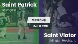 Matchup: Saint Patrick High vs. Saint Viator  2018