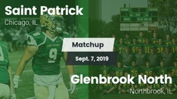Matchup: Saint Patrick High vs. Glenbrook North  2019