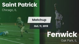 Matchup: Saint Patrick High vs. Fenwick  2019