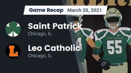 Recap: Saint Patrick  vs. Leo Catholic  2021