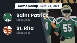 Recap: Saint Patrick  vs. St. Rita  2021