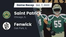 Recap: Saint Patrick  vs. Fenwick  2022