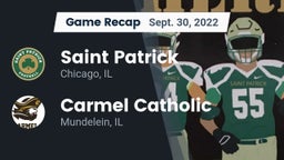 Recap: Saint Patrick  vs. Carmel Catholic  2022