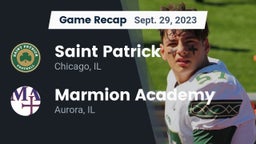Recap: Saint Patrick  vs. Marmion Academy  2023
