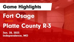 Fort Osage  vs Platte County R-3 Game Highlights - Jan. 28, 2023