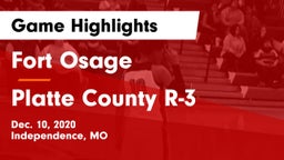 Fort Osage  vs Platte County R-3 Game Highlights - Dec. 10, 2020