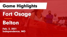 Fort Osage  vs Belton  Game Highlights - Feb. 2, 2021