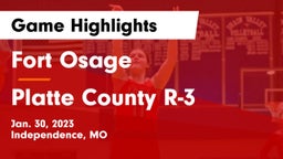 Fort Osage  vs Platte County R-3 Game Highlights - Jan. 30, 2023