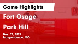 Fort Osage  vs Park Hill  Game Highlights - Nov. 27, 2023