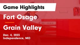 Fort Osage  vs Grain Valley  Game Highlights - Dec. 4, 2023