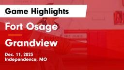 Fort Osage  vs Grandview  Game Highlights - Dec. 11, 2023