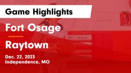 Fort Osage  vs Raytown  Game Highlights - Dec. 22, 2023