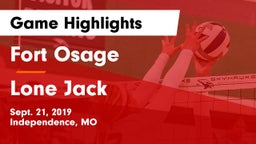 Fort Osage  vs Lone Jack  Game Highlights - Sept. 21, 2019