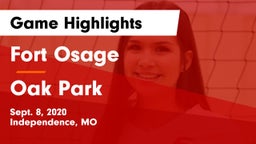 Fort Osage  vs Oak Park  Game Highlights - Sept. 8, 2020
