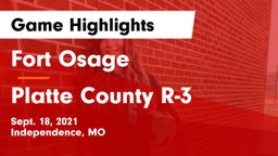Fort Osage  vs Platte County R-3 Game Highlights - Sept. 18, 2021