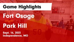 Fort Osage  vs Park Hill  Game Highlights - Sept. 16, 2023