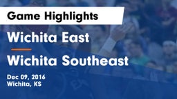 Wichita East  vs Wichita Southeast  Game Highlights - Dec 09, 2016