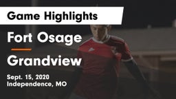 Fort Osage  vs Grandview Game Highlights - Sept. 15, 2020