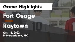Fort Osage  vs Raytown  Game Highlights - Oct. 12, 2022