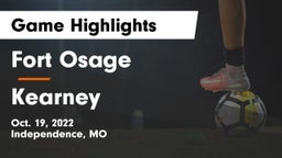 Fort Osage  vs Kearney  Game Highlights - Oct. 19, 2022