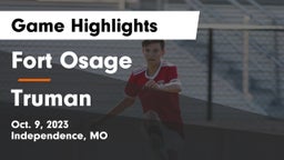 Fort Osage  vs Truman  Game Highlights - Oct. 9, 2023