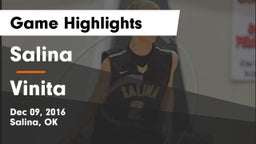 Salina  vs Vinita  Game Highlights - Dec 09, 2016