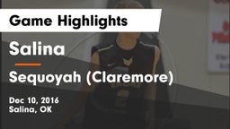 Salina  vs Sequoyah (Claremore)  Game Highlights - Dec 10, 2016