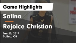 Salina  vs Rejoice Christian  Game Highlights - Jan 20, 2017