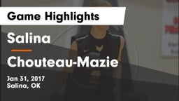 Salina  vs Chouteau-Mazie  Game Highlights - Jan 31, 2017
