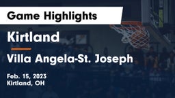 Kirtland  vs Villa Angela-St. Joseph  Game Highlights - Feb. 15, 2023